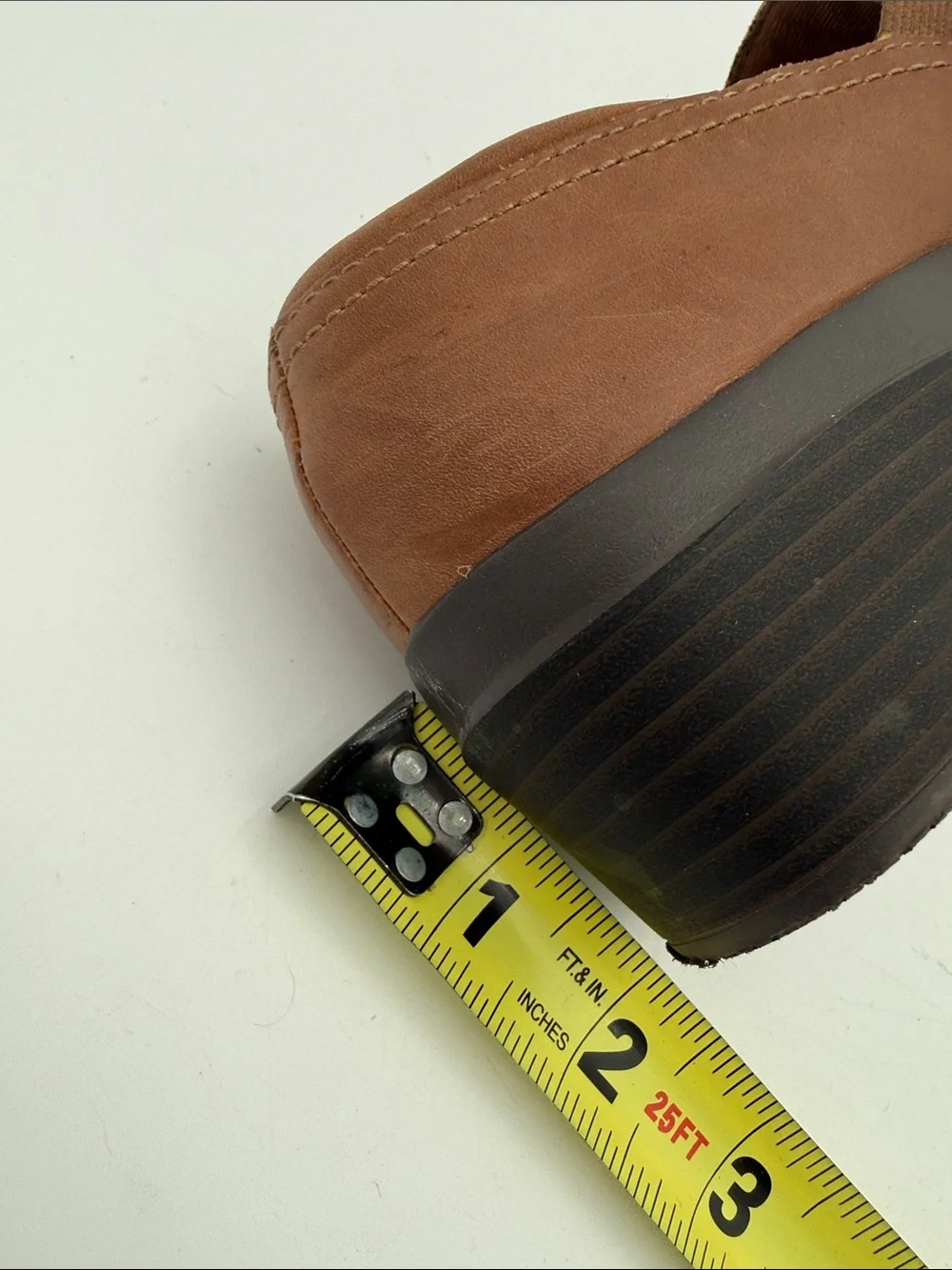 Clarks Brown Leather Slip-On Loafers Hook Strap women 7M casual comfort office